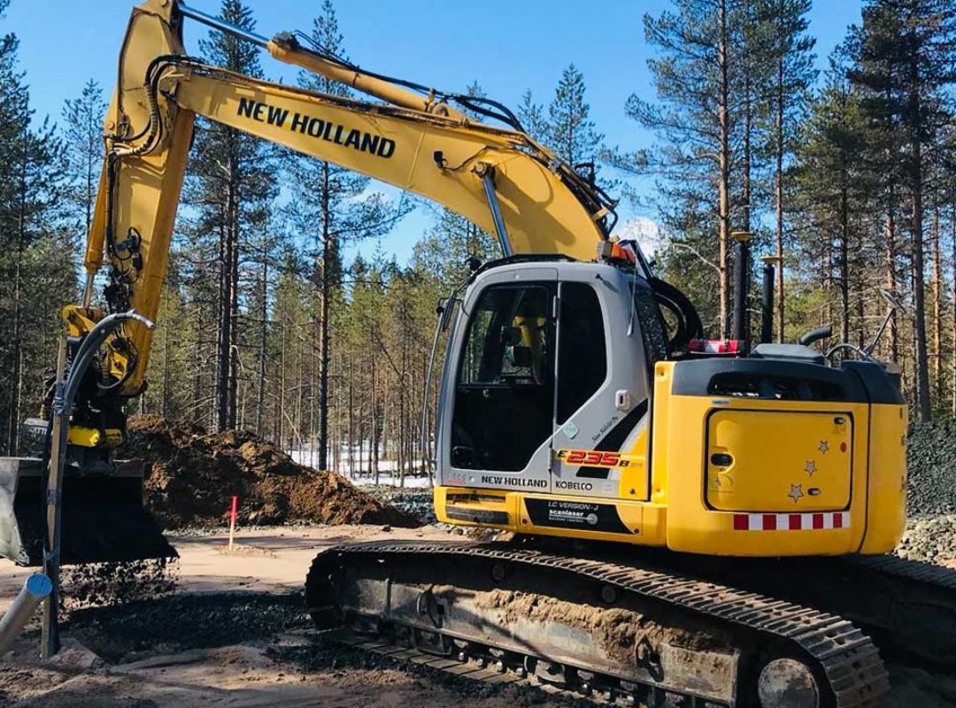Rakennusten pohjatyöt